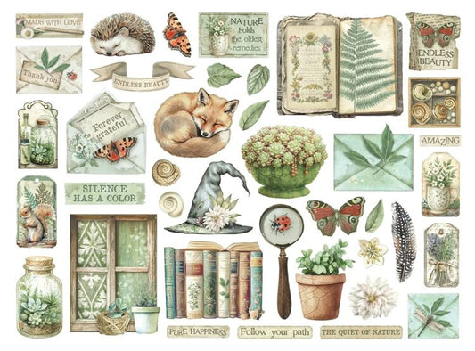 Stamperia -  Herbarium Silvae - Die Cuts