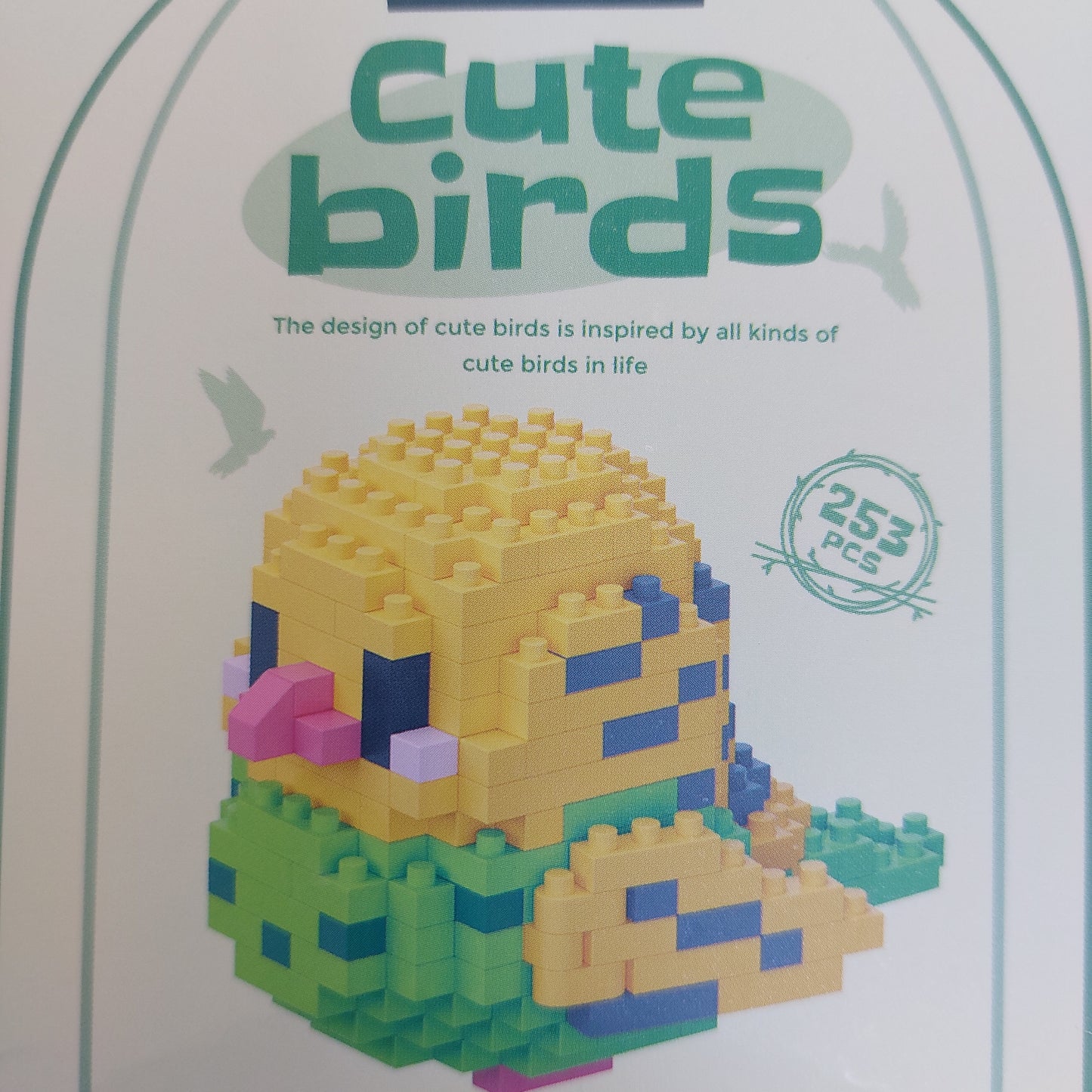 Cute Birds - Yellow green