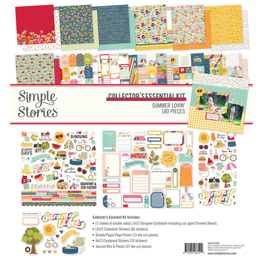 Simple Stories - Summer Lovin' Collector's Essential Kit