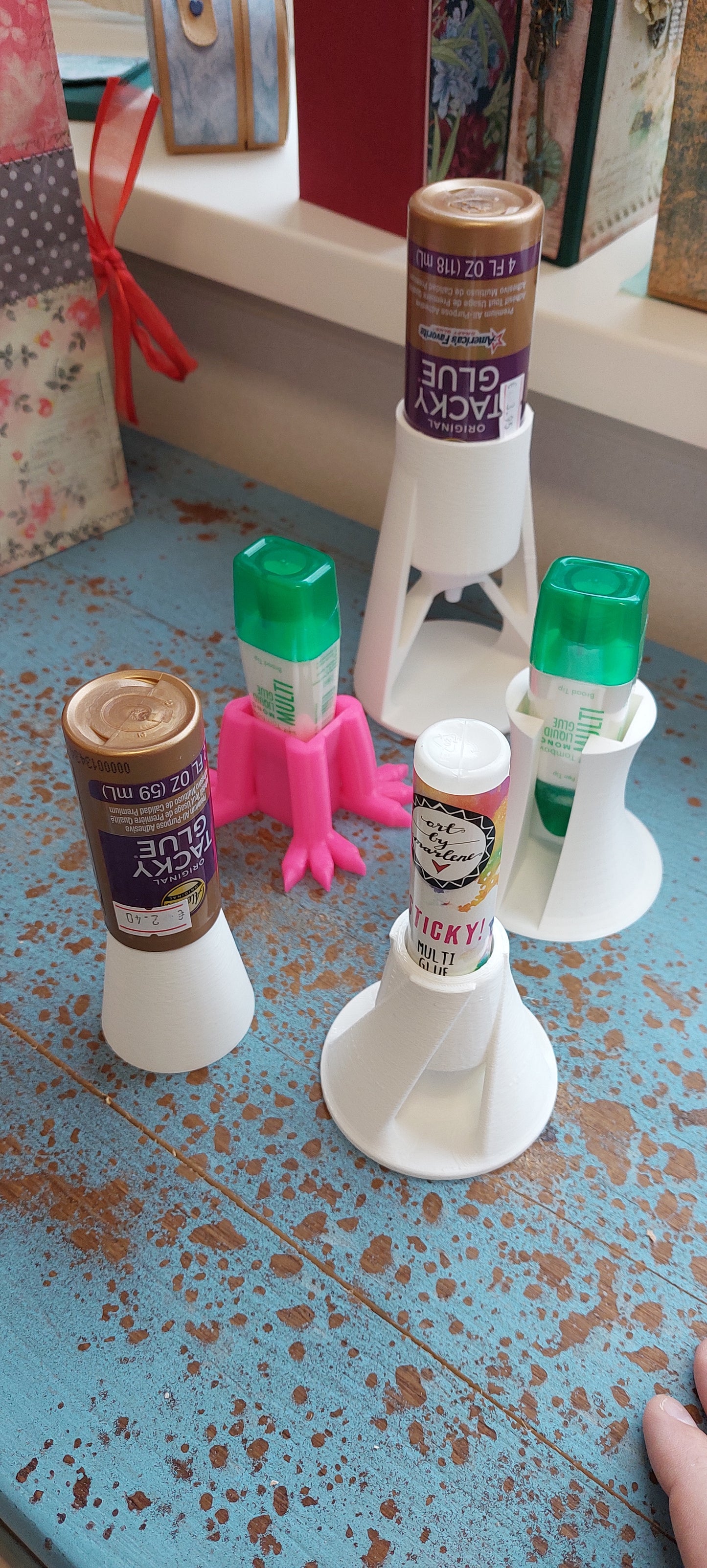 Glue holders