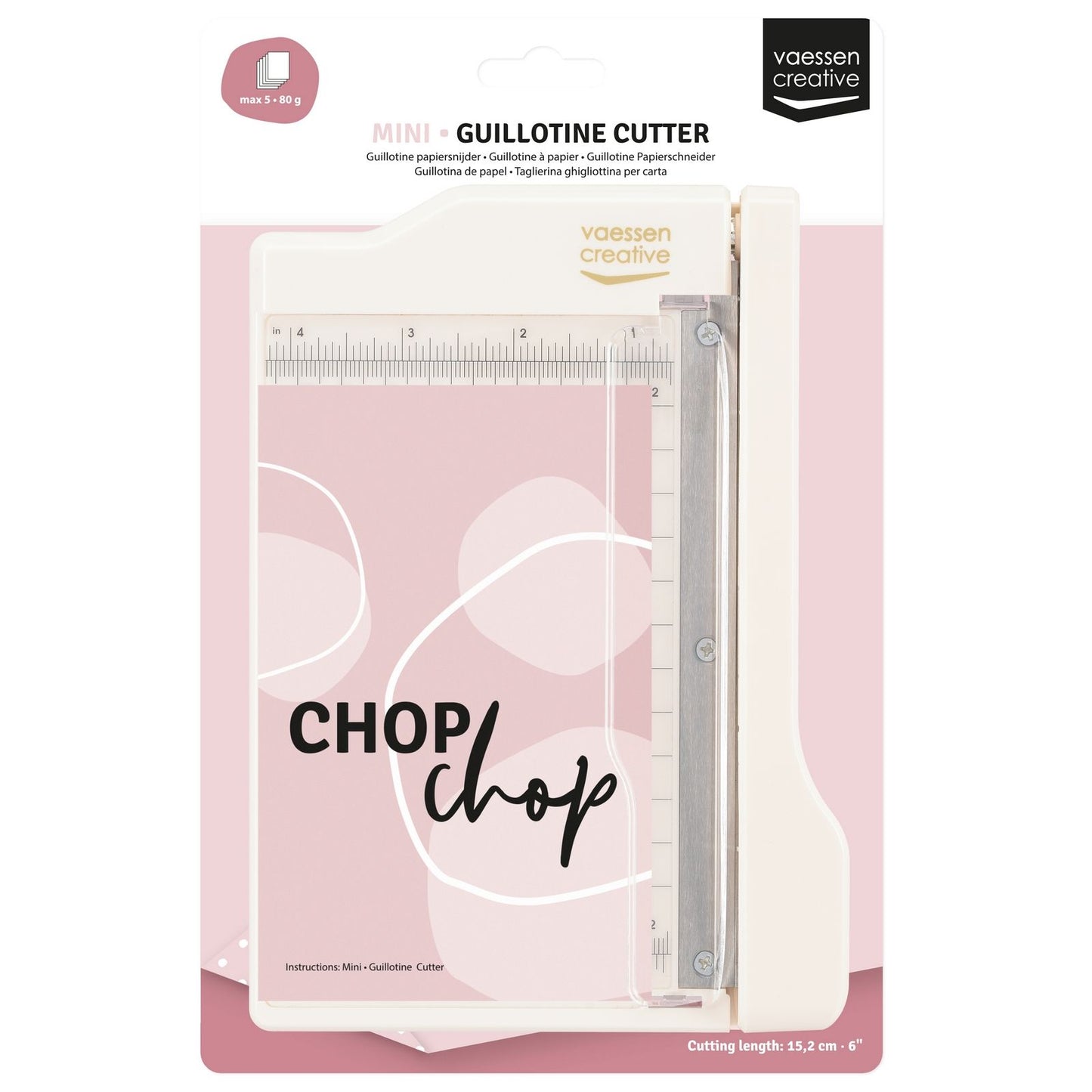 Vaessen - Mini Guilotine Cutter - Papiersnijder