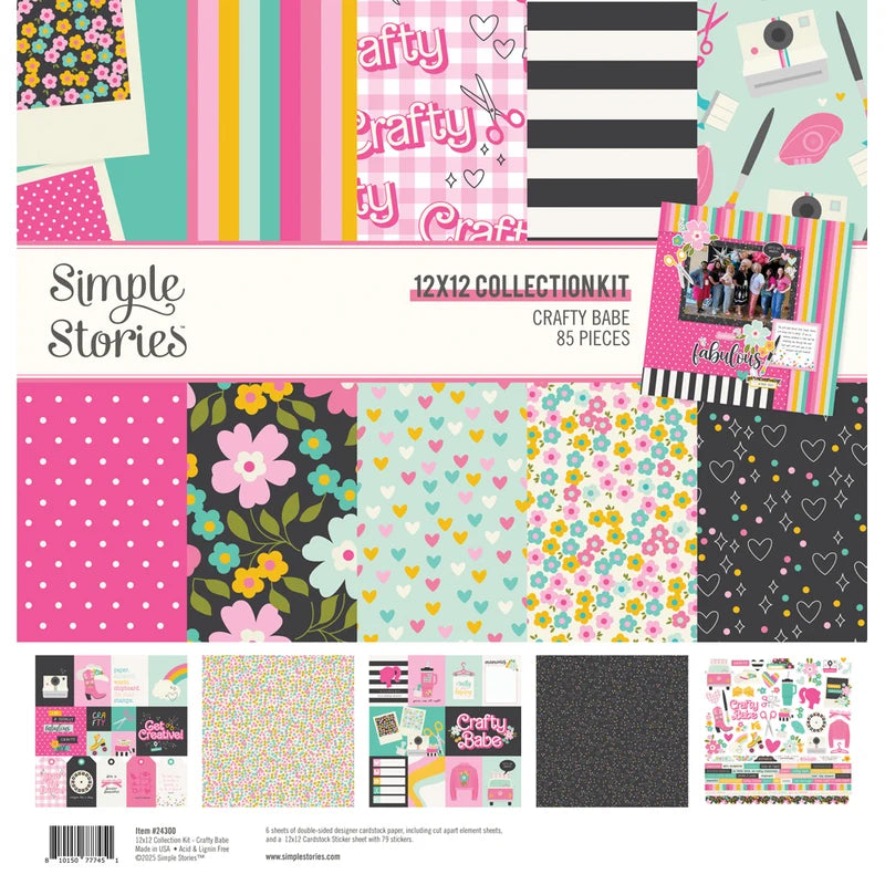 Simple Stories - Crafty Babe collection kit