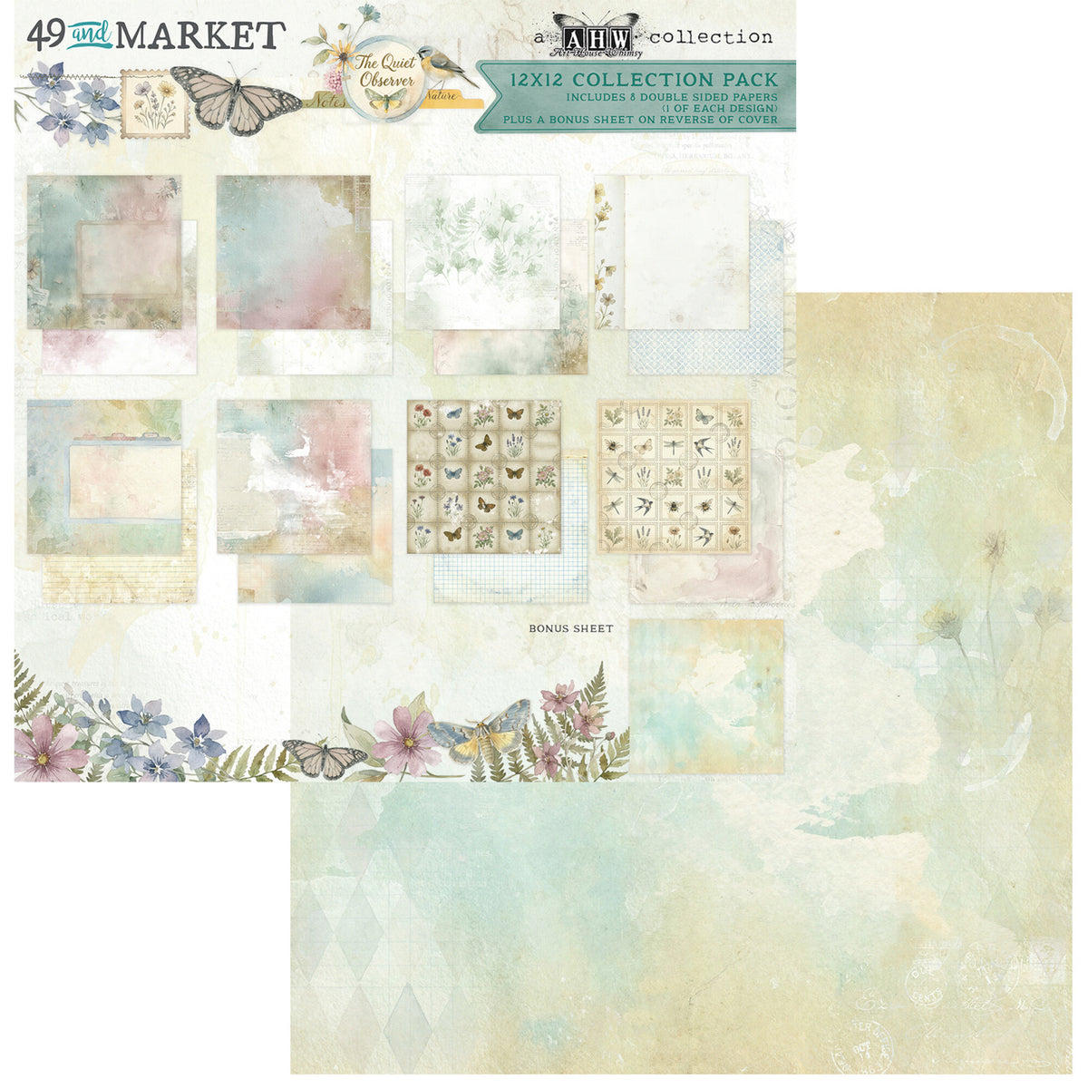 49 and Market das Quiet Observer Papierpaket