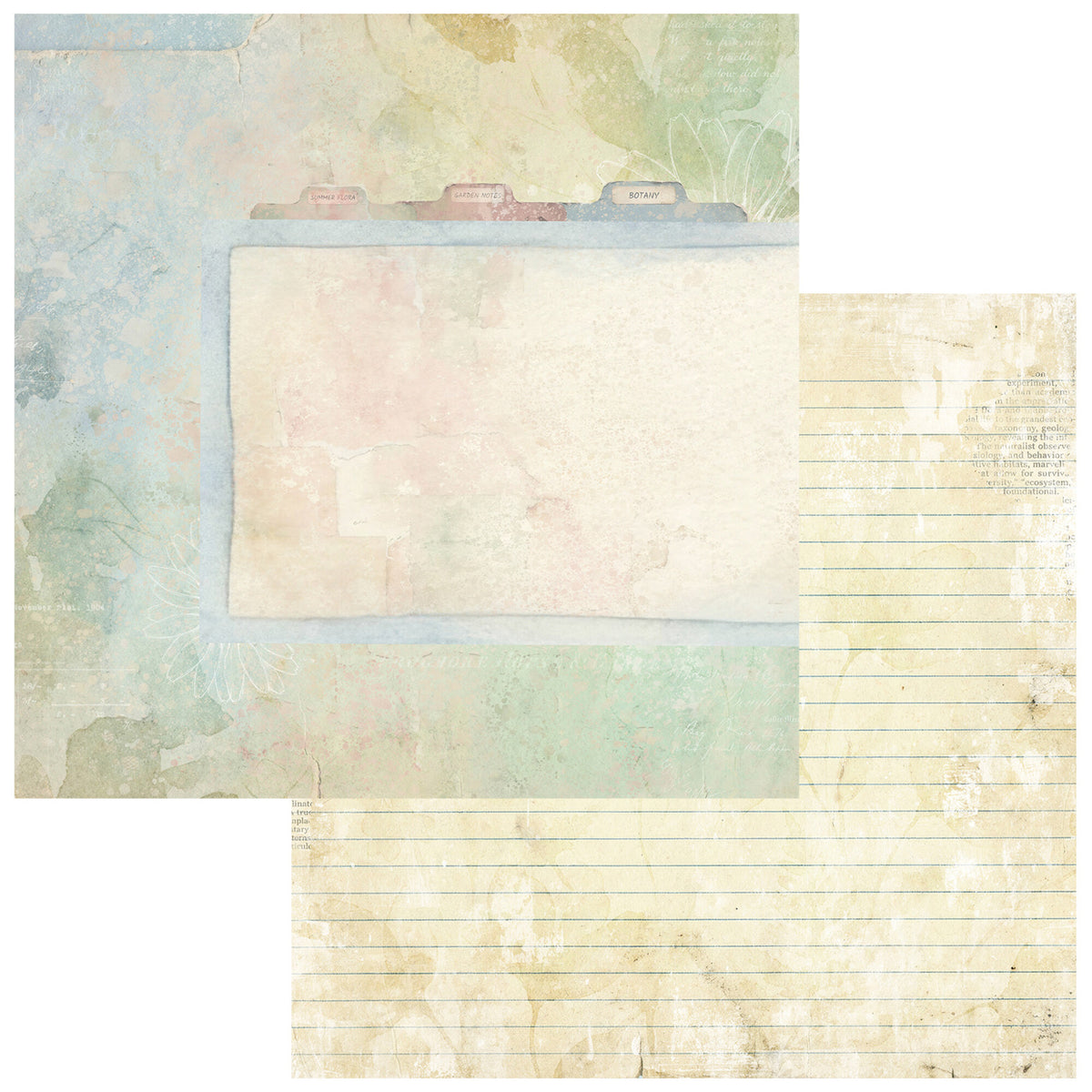 49 and Market das Quiet Observer Papierpaket