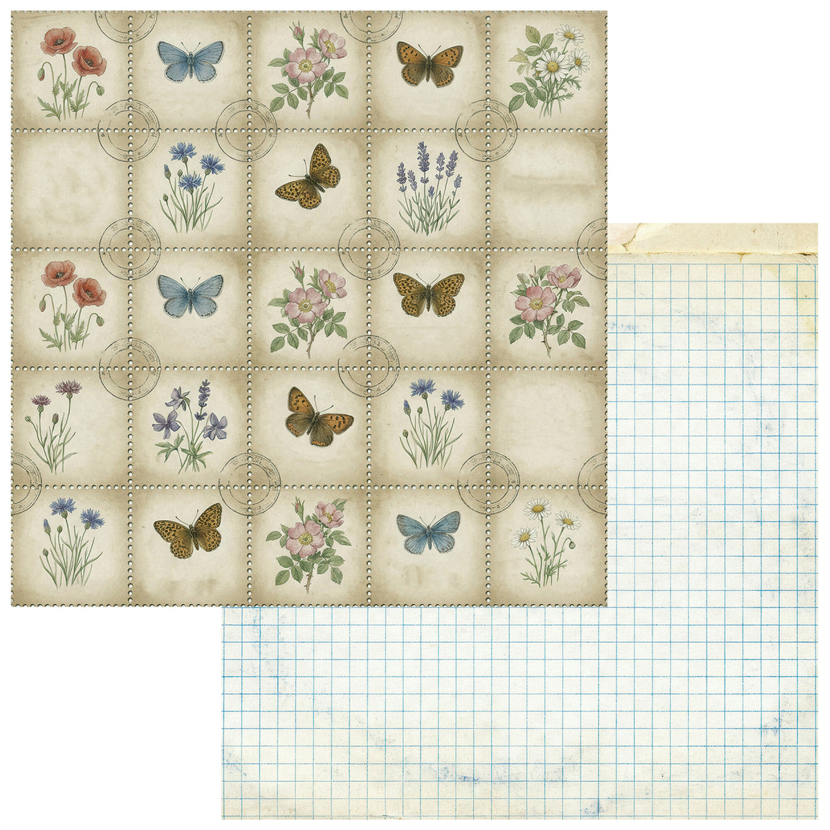 49 and Market das Quiet Observer Papierpaket