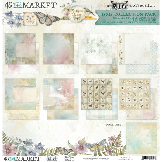 49 and Market the Quiet Observer paperpack