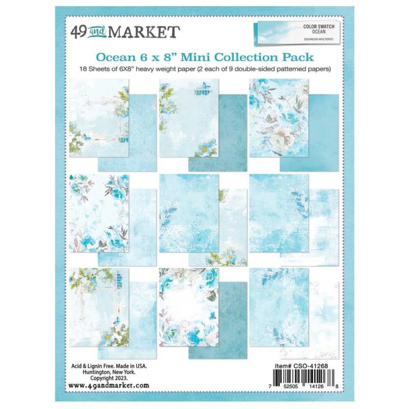 49 and Market – Ocean 6x8 Zoll Mini-Sammlungspaket