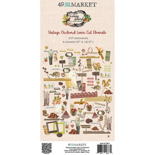 49 and Market - Vintage Orchard Laser Cut Elements