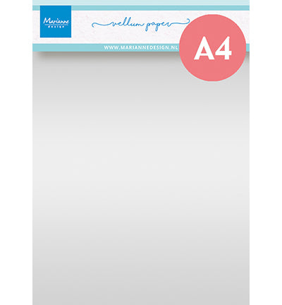 Marianne Design - Vellum paper - 5 x A4 sheets
