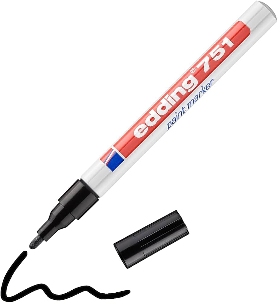 Edding 751 gloss paint marker black