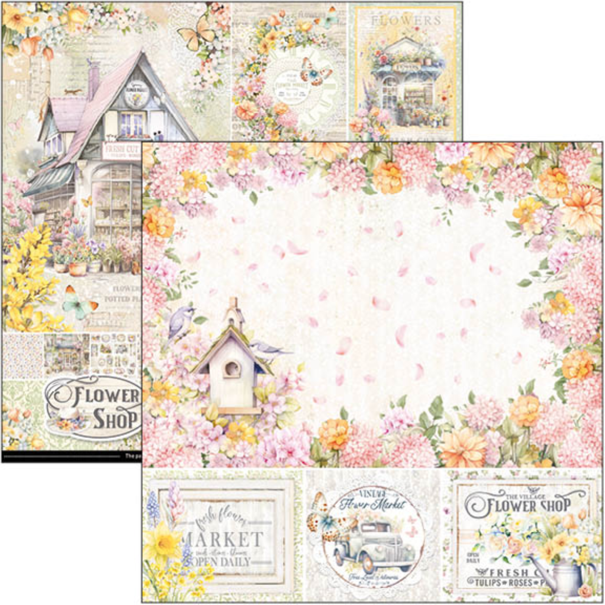 Ciao bella Flower shop paperset