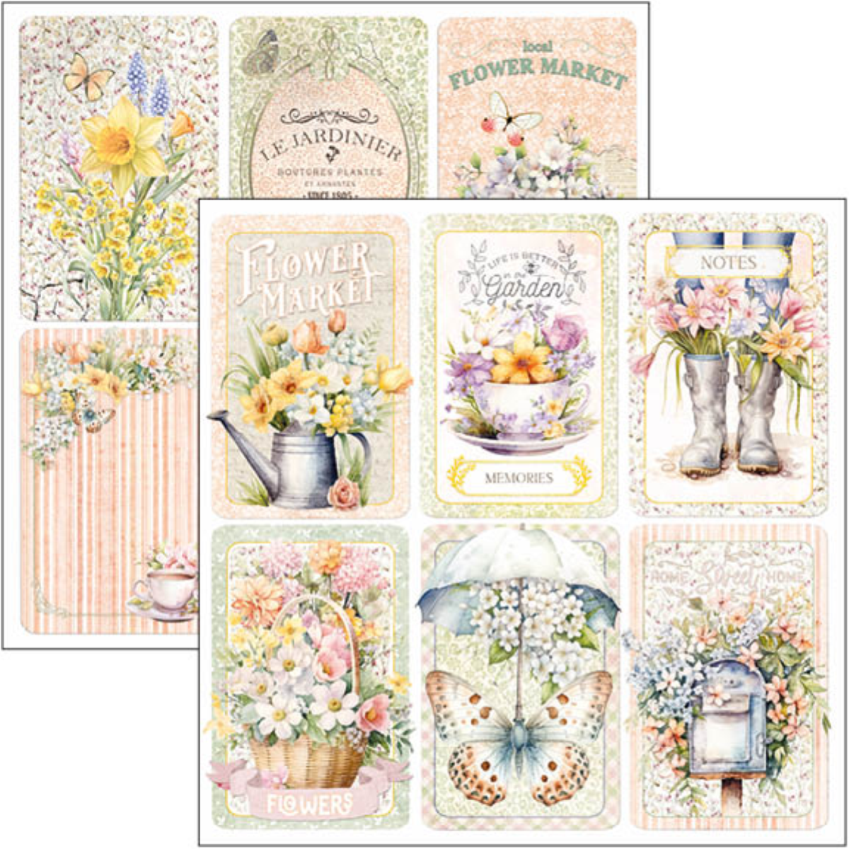 Ciao bella Flower shop paperset