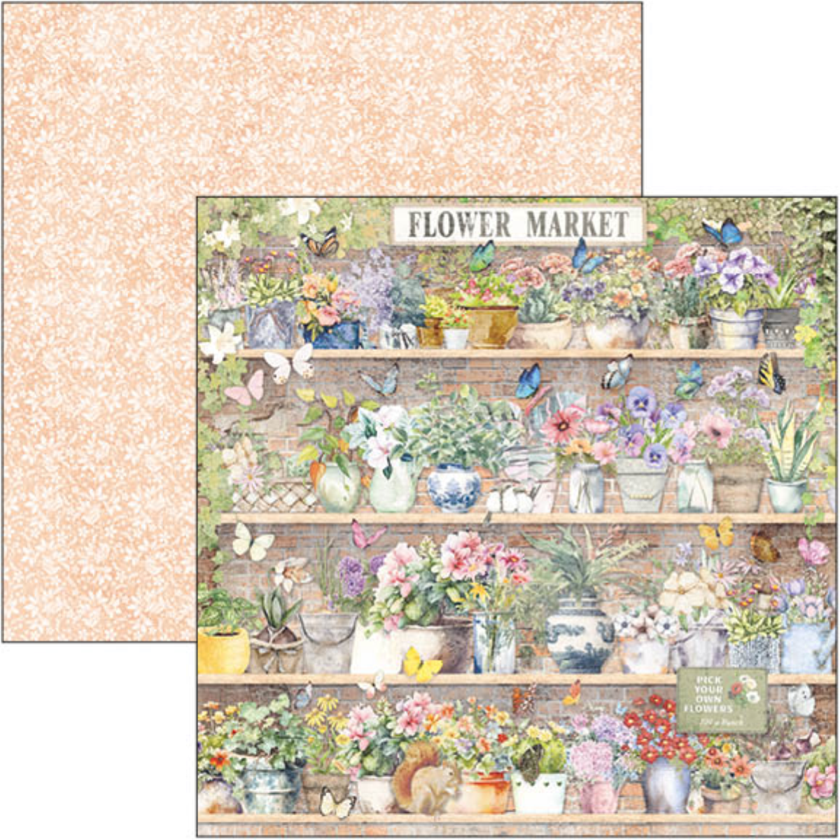 Ciao bella Flower shop paper set