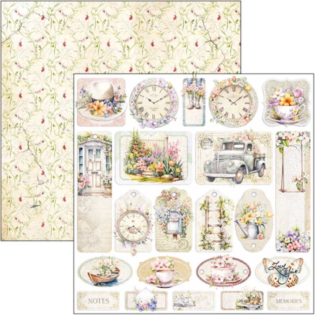 Ciao bella Flower shop paper set