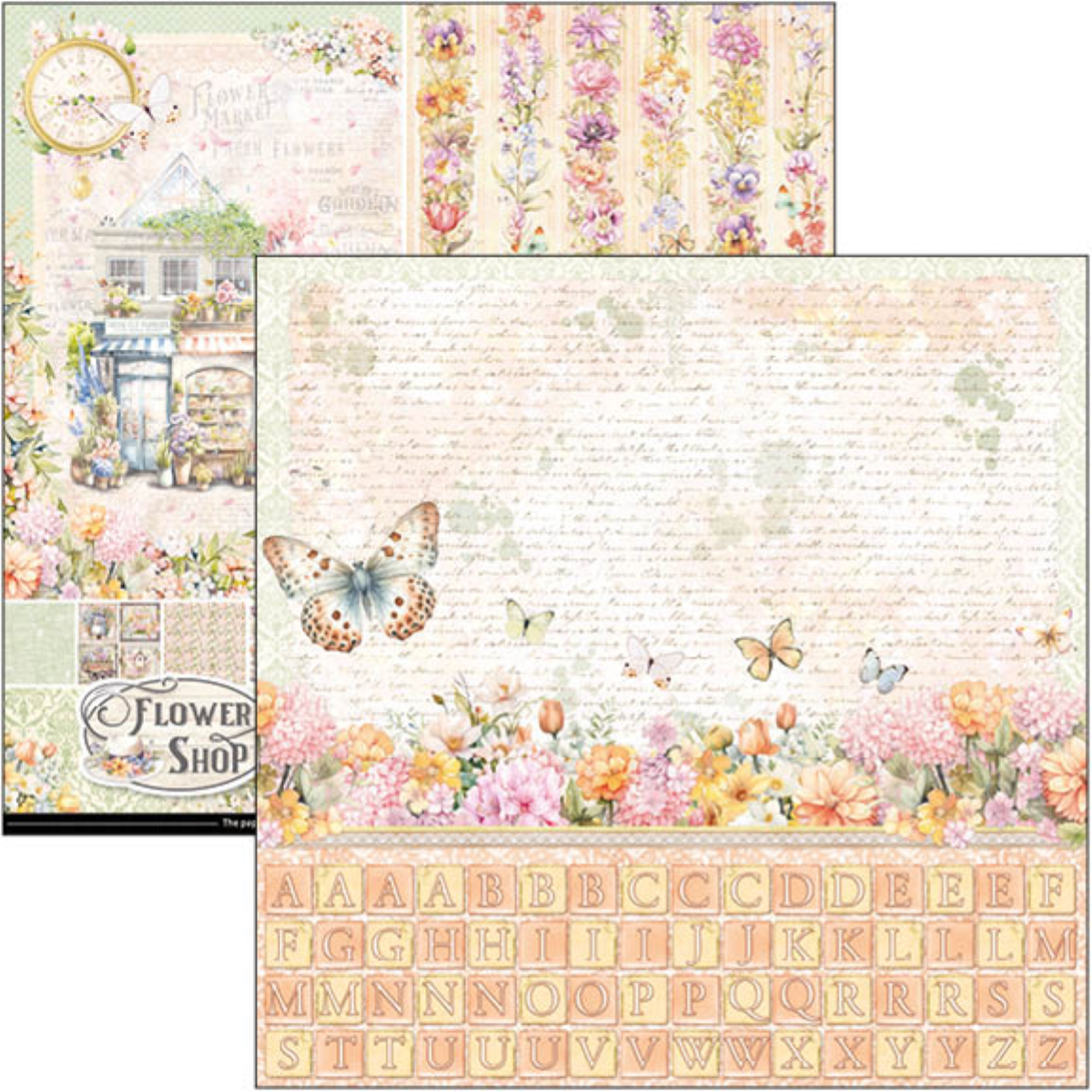 Ciao bella Flower shop paperset