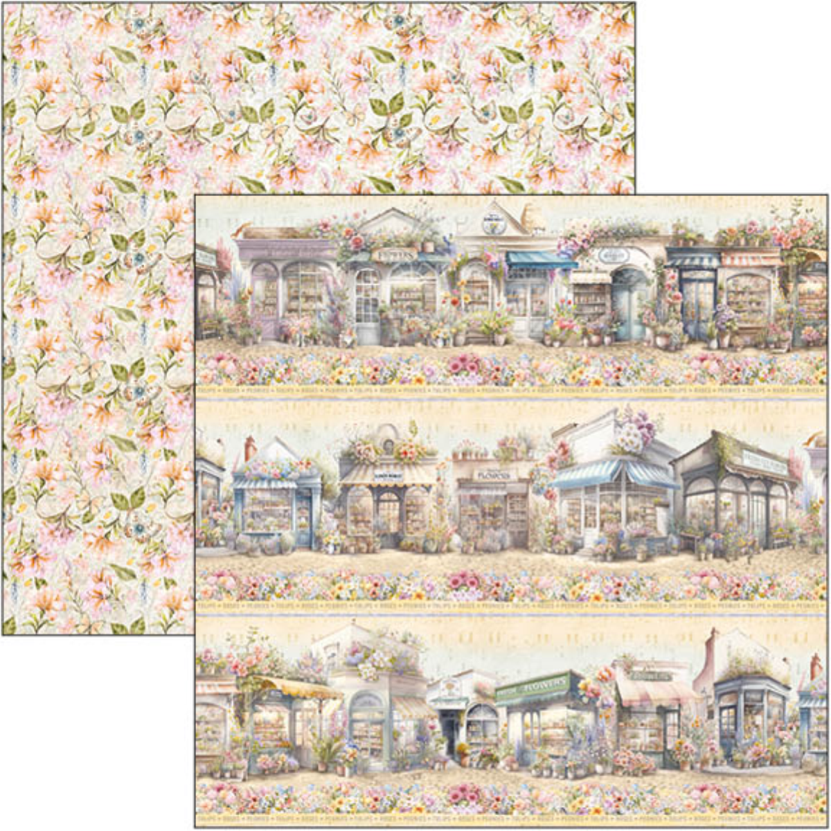 Ciao bella Flower shop paperset