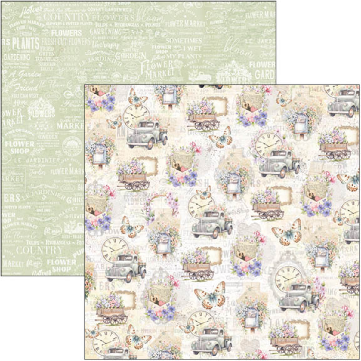 Ciao bella Flower shop paper set