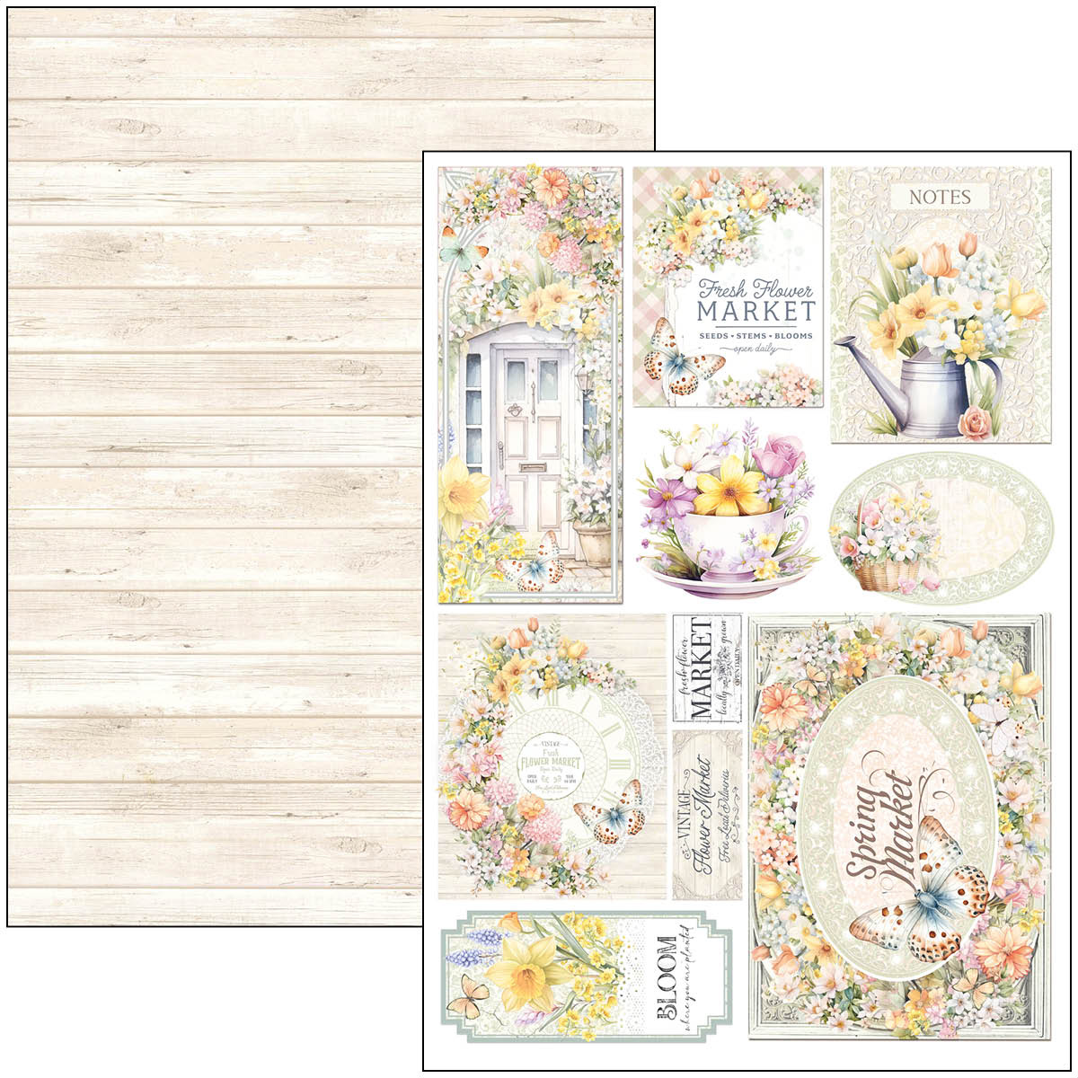 Ciao Bella Flower shop creative pad A4