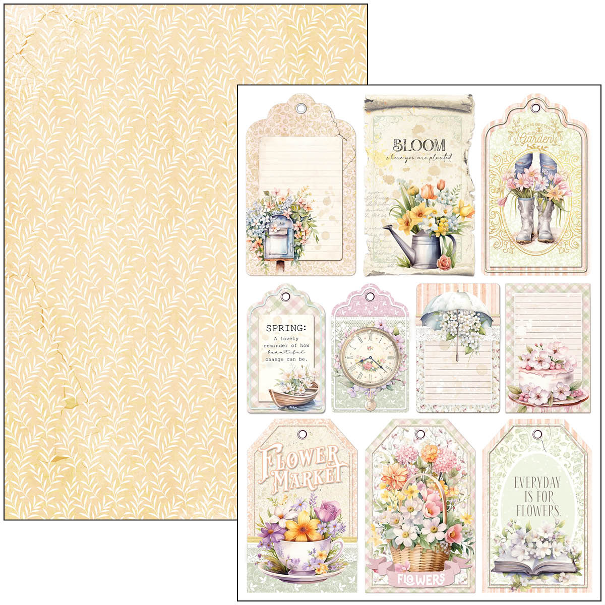 Ciao Bella Flower shop creative pad A4