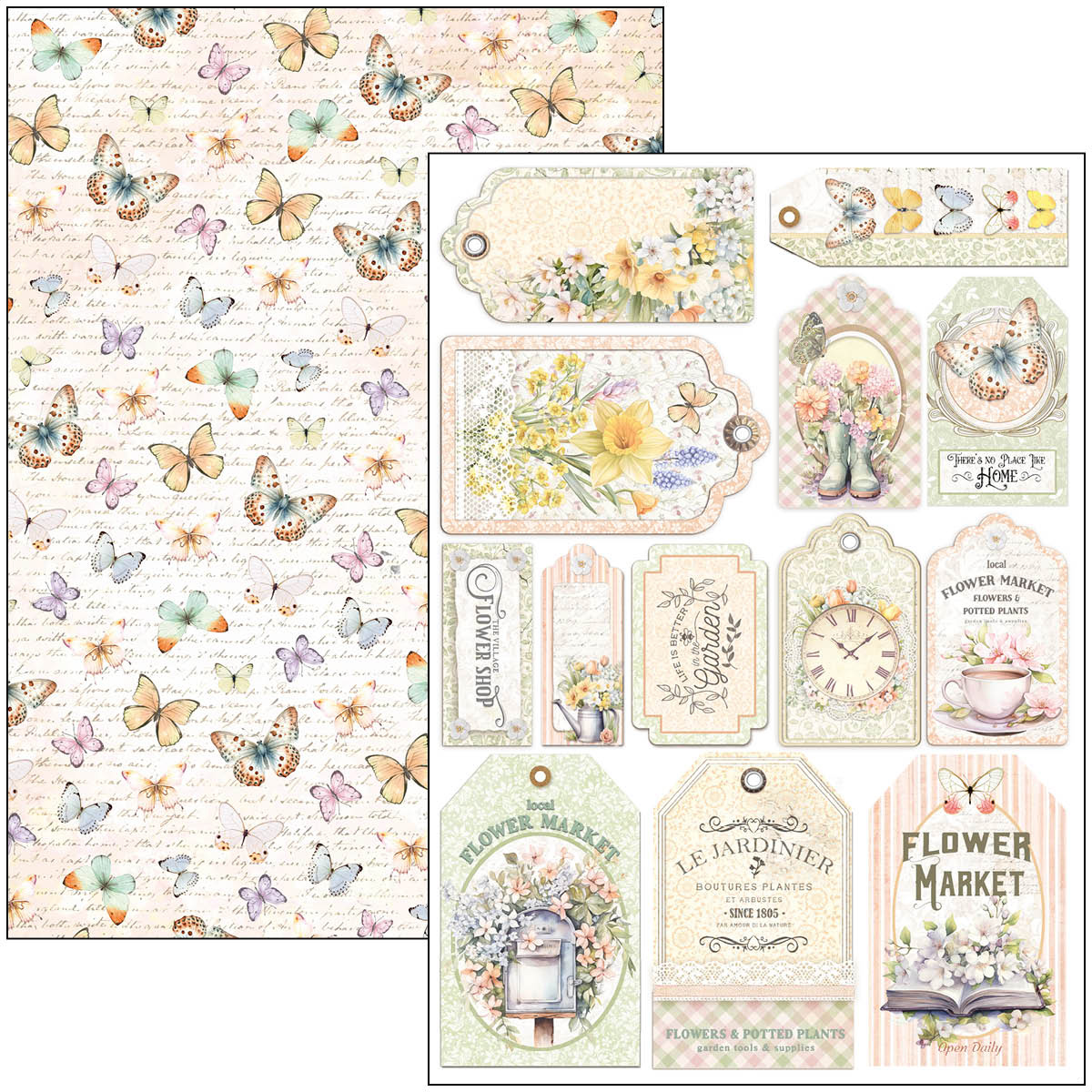 Ciao Bella Flower shop creative pad A4