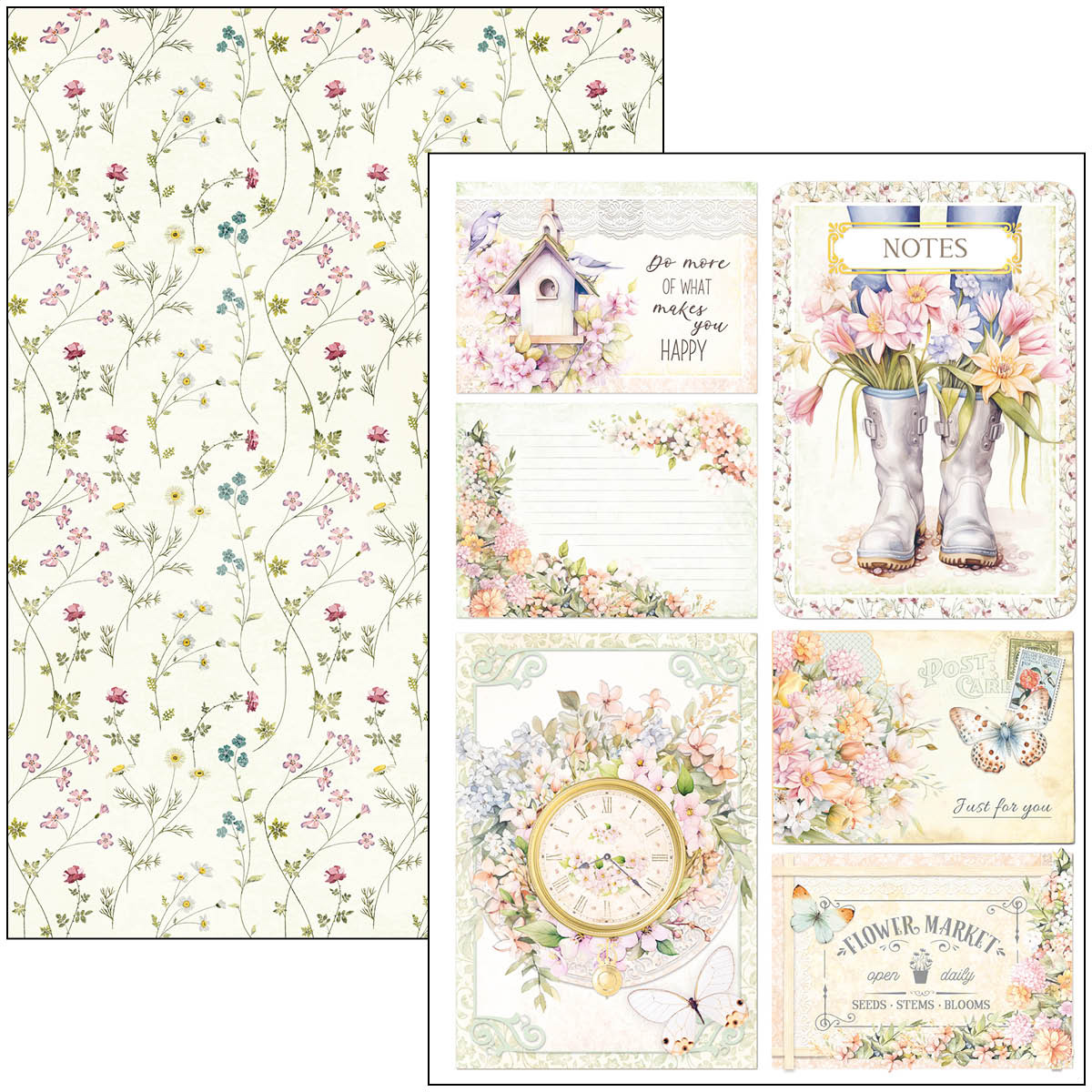 Ciao Bella Flower shop creative pad A4