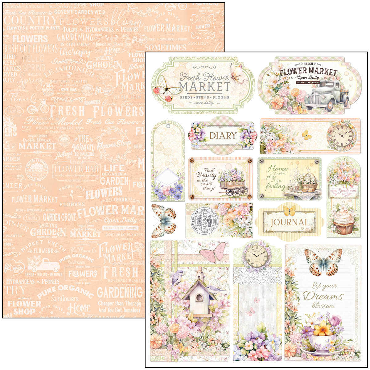 Ciao Bella Flower shop creative pad A4