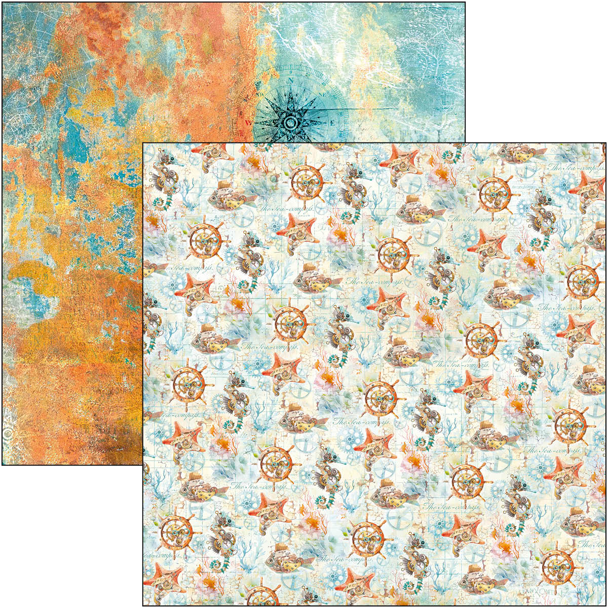 Ciao Bella Coral reef paper sets