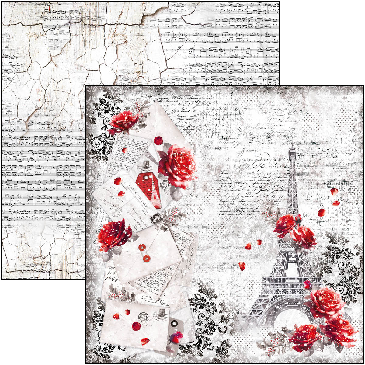 Ciao Bella Je t'aime Paris Papierset