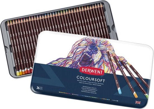 Derwent - Coloursoft 36 kleurpotloden