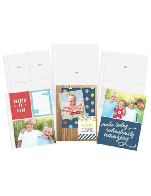 Simple Stories - Pocket Pages Multi Pack Refills 12 Pages