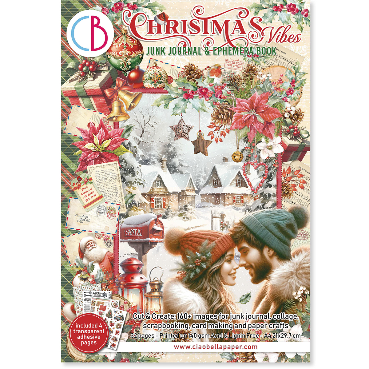 Ciao Bella Junk Journal Christmas Vibes