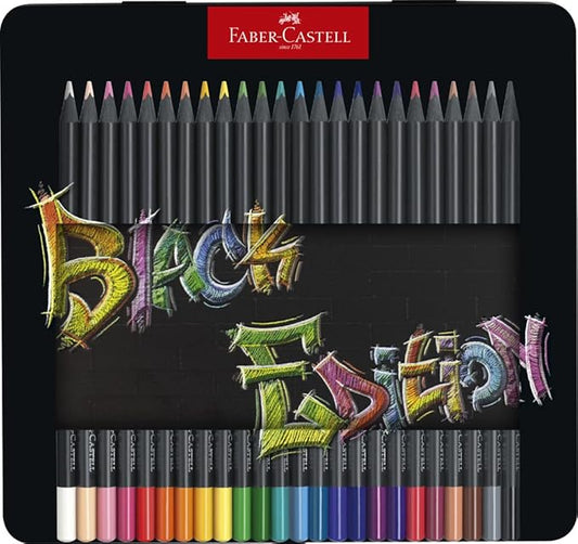 Faber-Castell - Black Edition - set 24 kleurpotloden