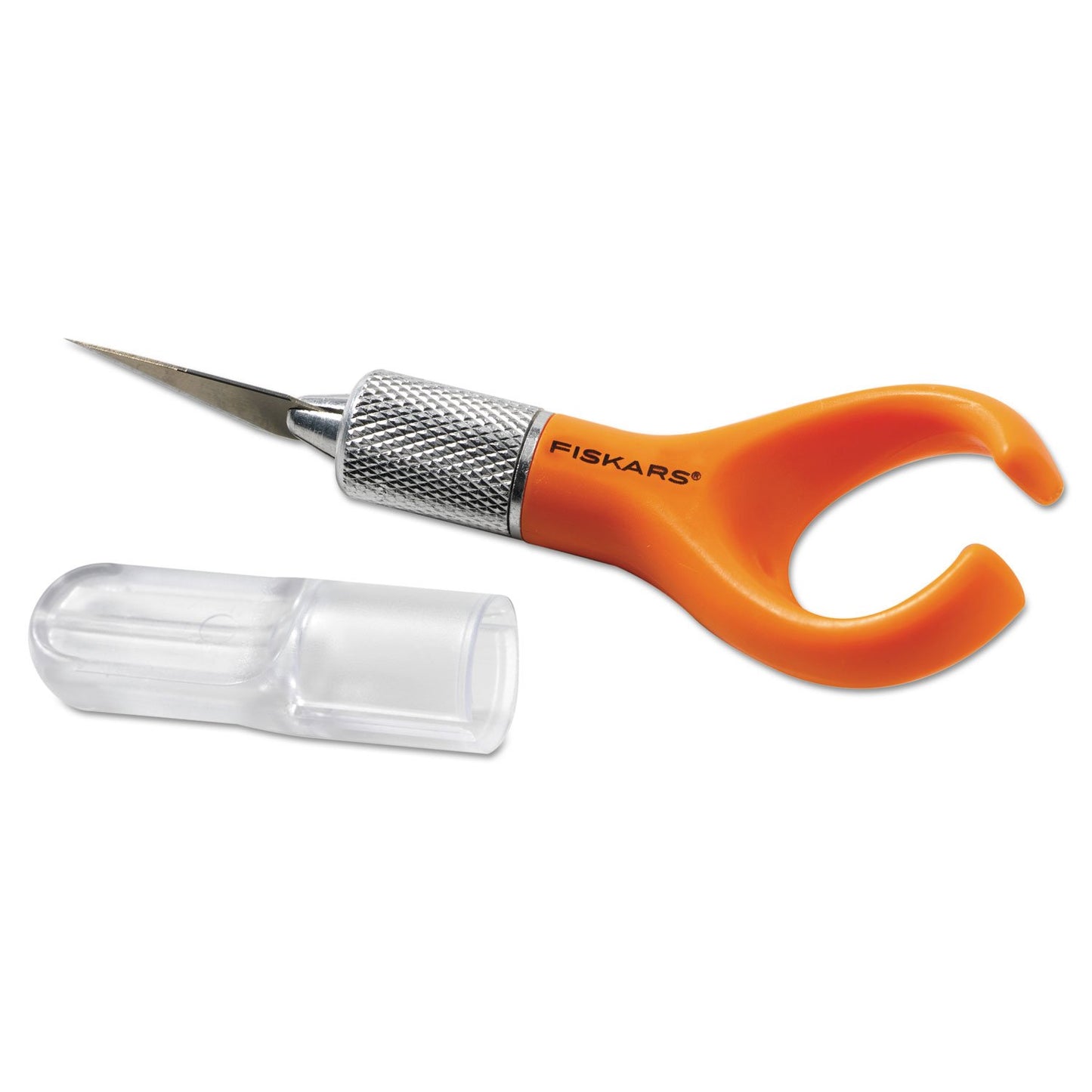 Fiskars Fingerspitzen-Kunstmesser mit weichem Griff