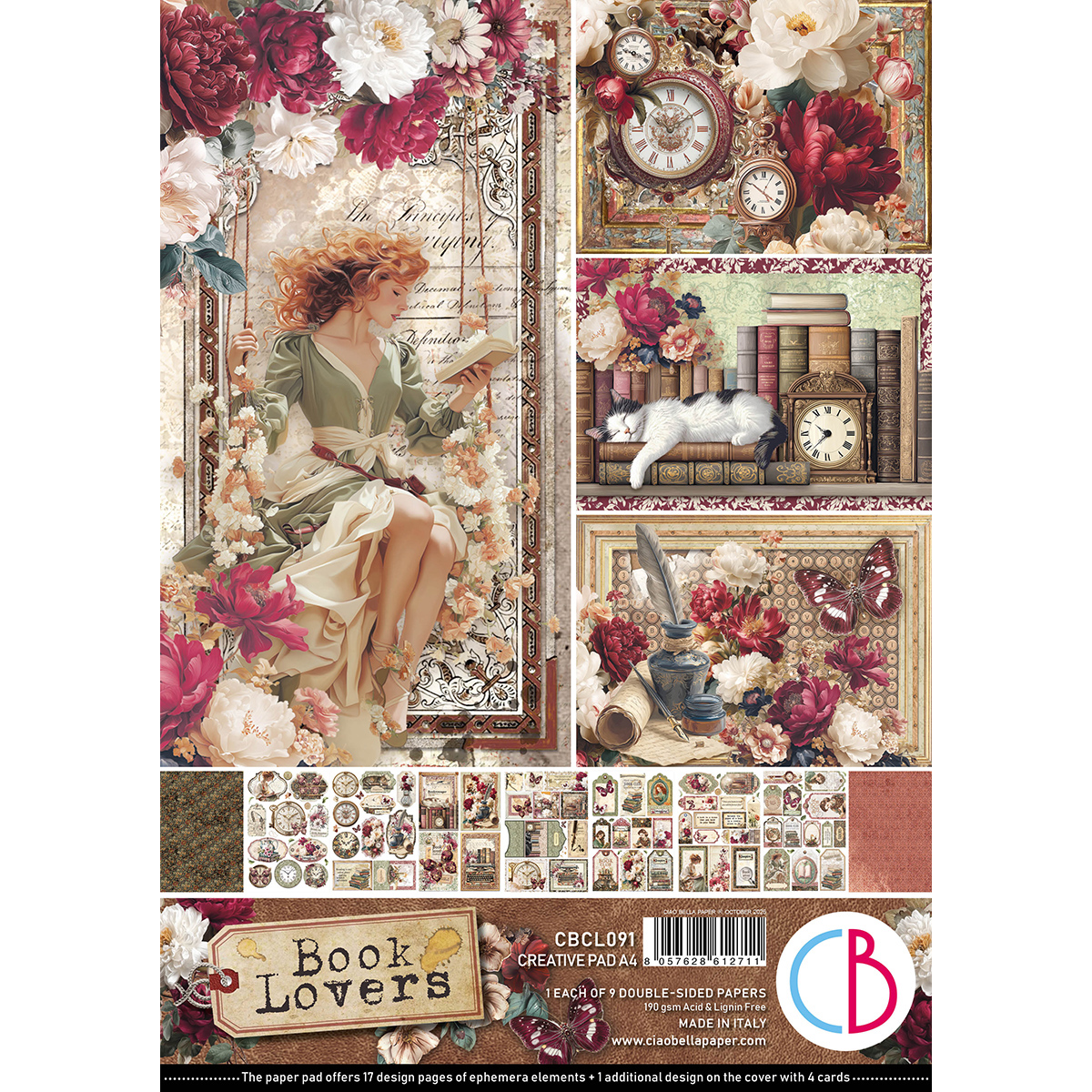 Ciao Bella Booklovers Creative pad