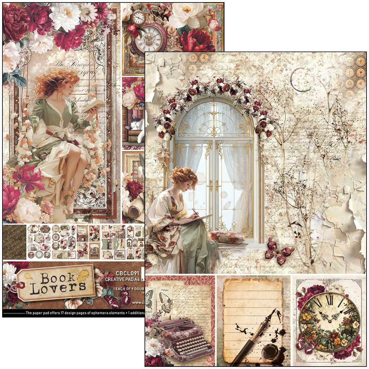 Ciao Bella Booklovers Creative pad