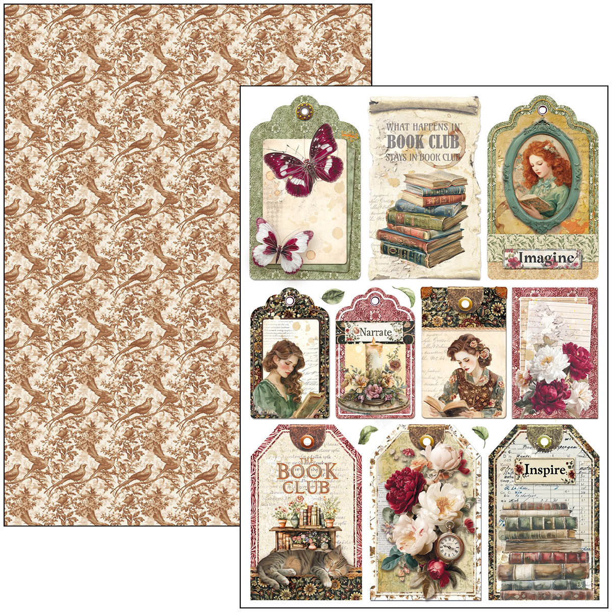 Ciao Bella Booklovers Creative pad