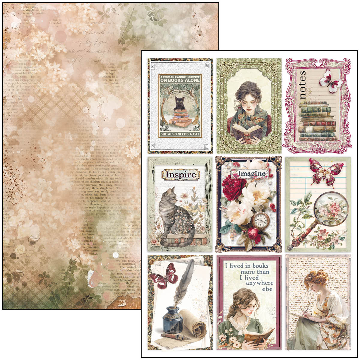 Ciao Bella Booklovers Creative pad