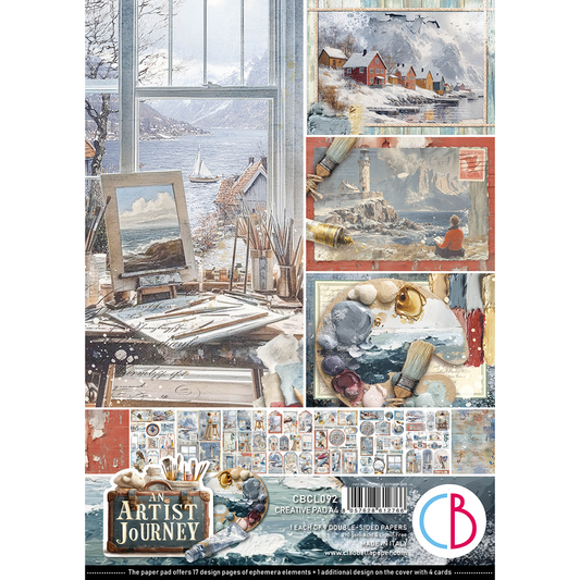 Ciao Bella an artist Journey creative Pad A4