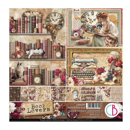 Cia0 Bella Booklovers paper pads