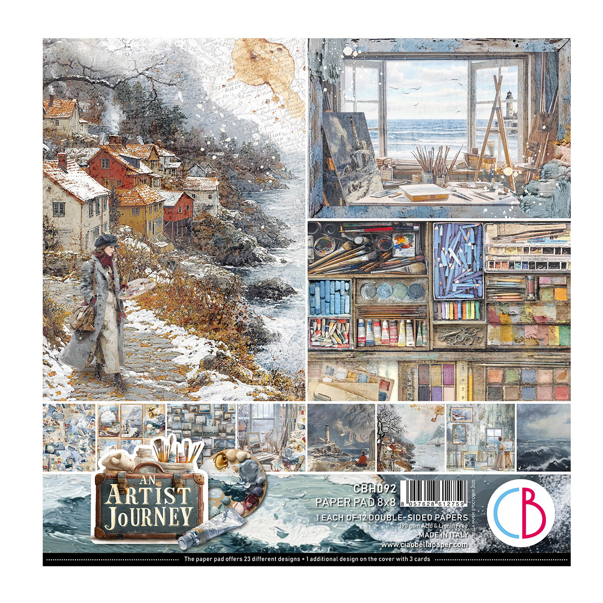 Ciao Bella An artist Journey paper pads