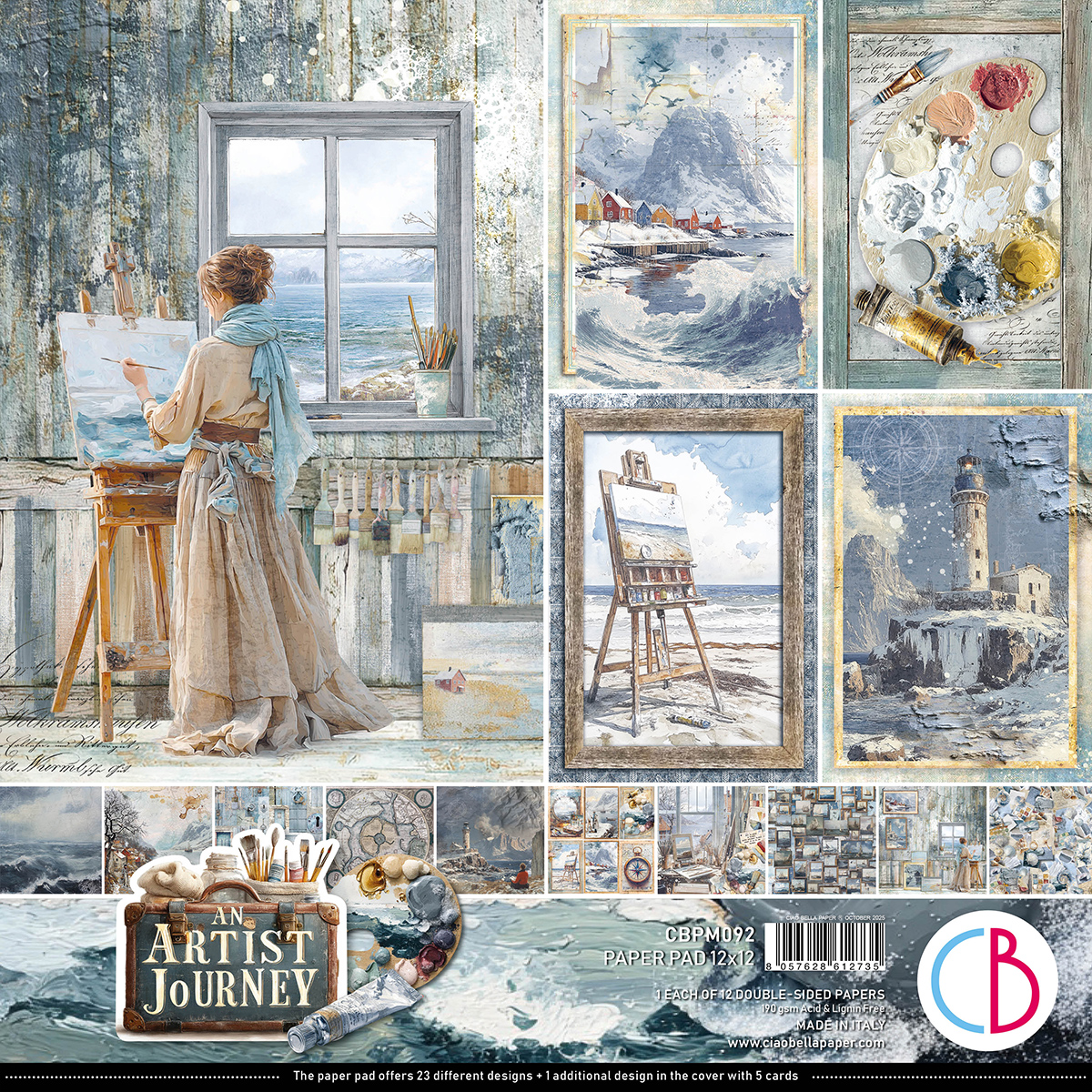 Ciao Bella An artist Journey paper pads