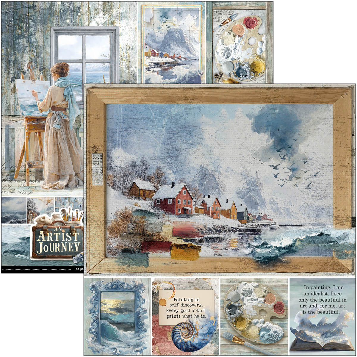 Ciao Bella An artist Journey paper pads