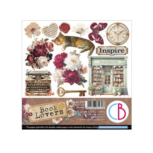 Ciao Bella Booklovers fussy cut pad