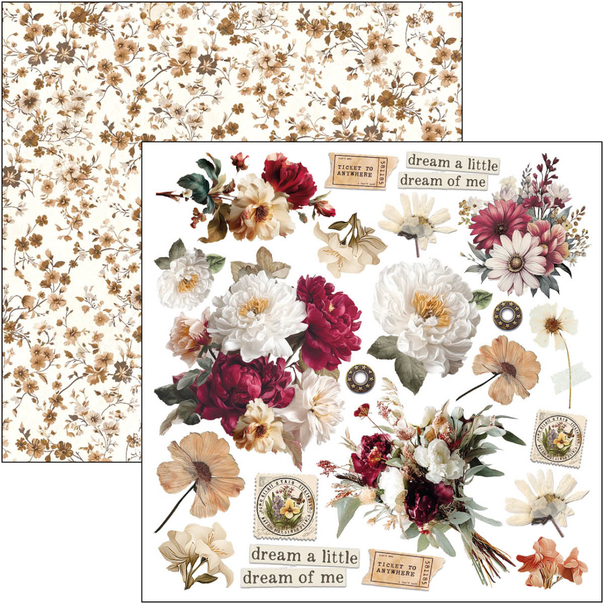 Ciao Bella Booklovers fussy cut pad