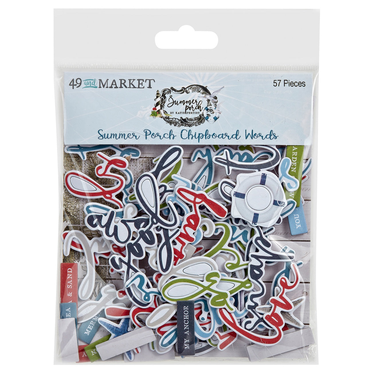 49 and Market – Summer Pack – Sommerveranda-Spanplatten-Set