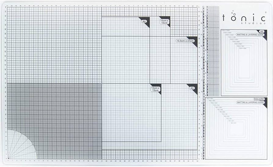 Tonic Studios - Glass cutting mat A3