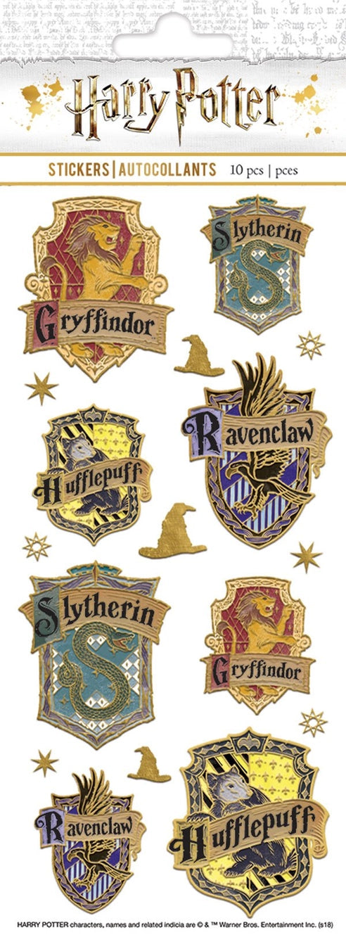 Harry Potter emaille stickers