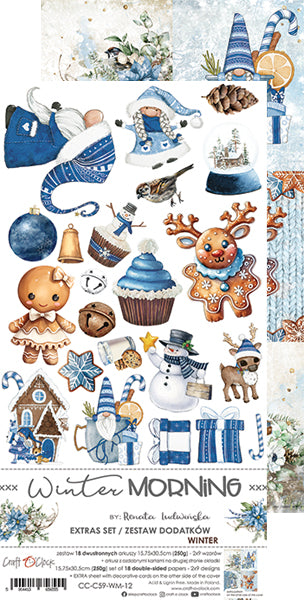 Craft O'Clock - WINTERMORGEN - Extras-Set - WINTER 