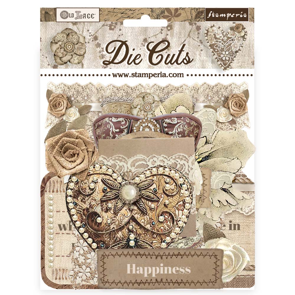 Stamperia - Old Lace - Die Cuts