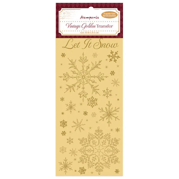 Stamperia - Vintage Golden Transfer